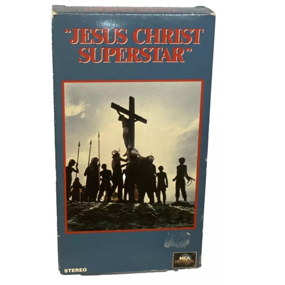 Jesus Christ Superstar VHS 1990 MCA Universal Musical Ted Neeley Carl Anderson